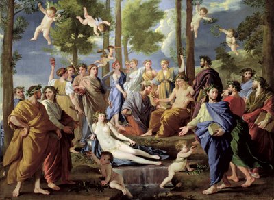 Parnassus, 1626 by Nicolas Poussin